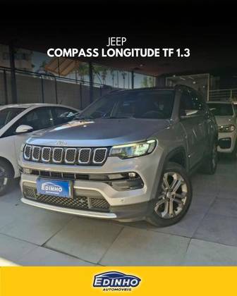 JEEP COMPASS 1.3 T270 TURBO FLEX LONGITUDE AT6 JEEP COMPASS 1.3 T270 TURBO FLEX LONGITUDE AT6